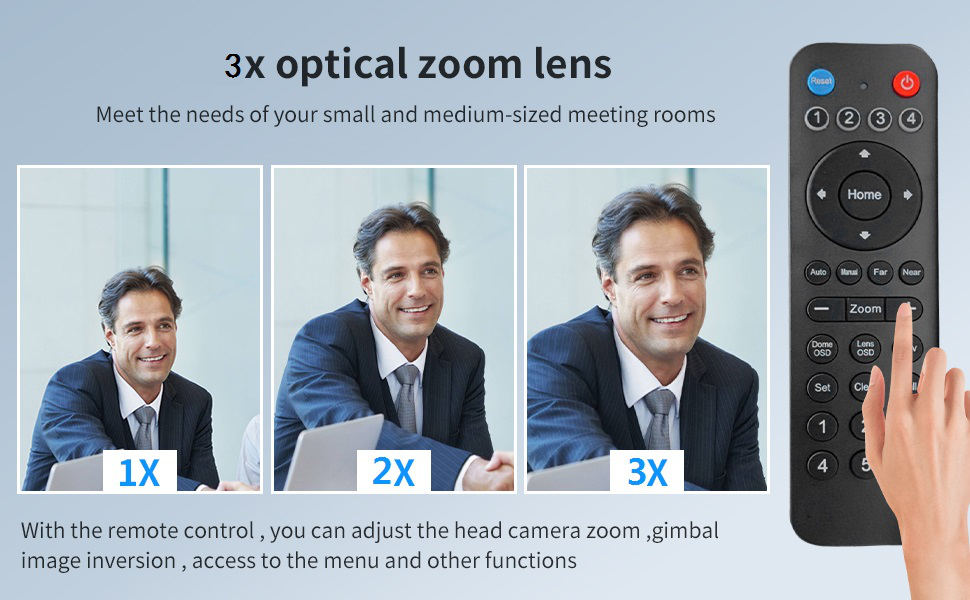 zoom video camerafor meetings usb microphone computer 4k conference room system owl 360 pro