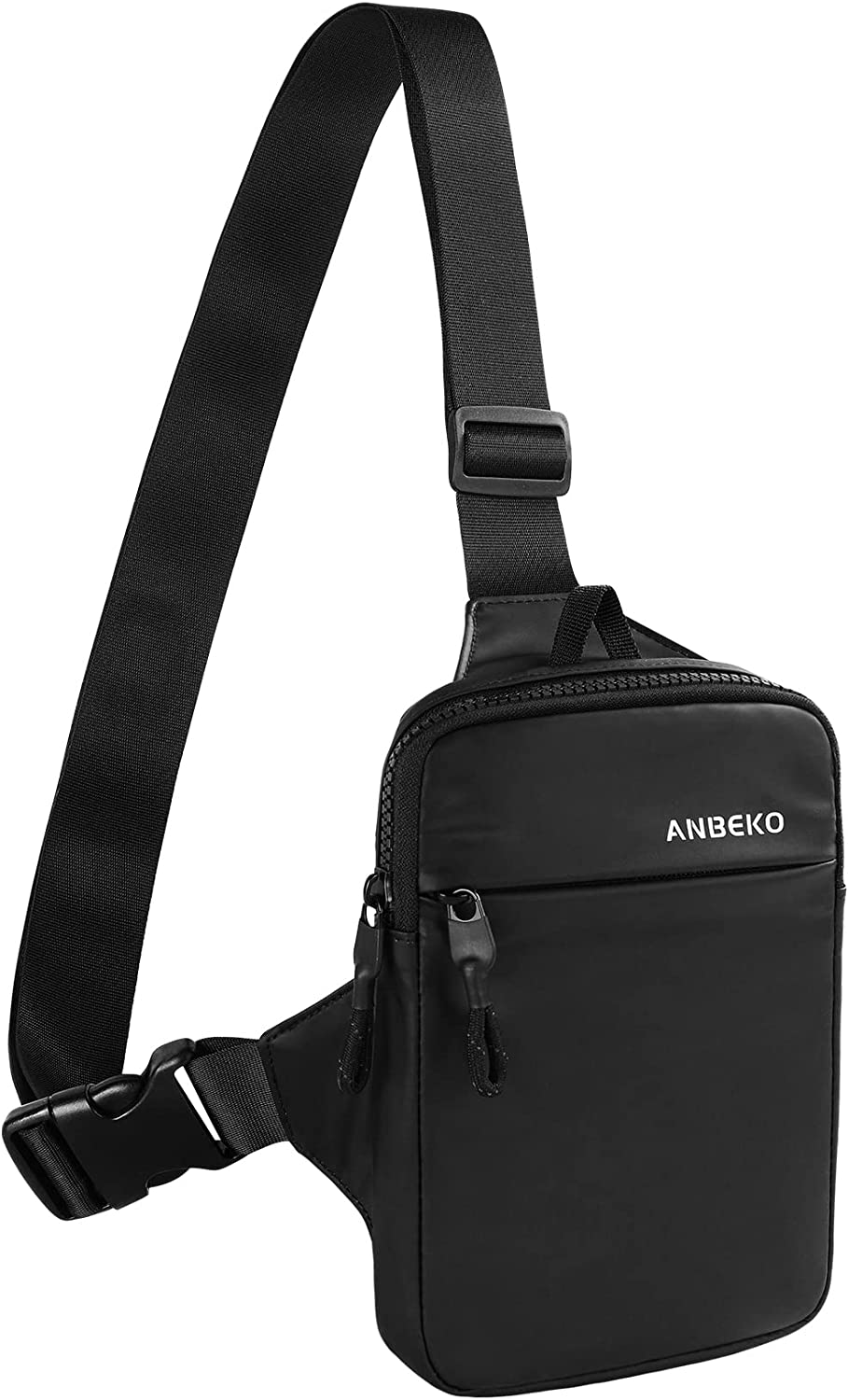 ANBEKO Small Crossbody Sling Bag Fanny Packs for Men Women, Mini Travel Shoulder Messenger Bag Chest Bag