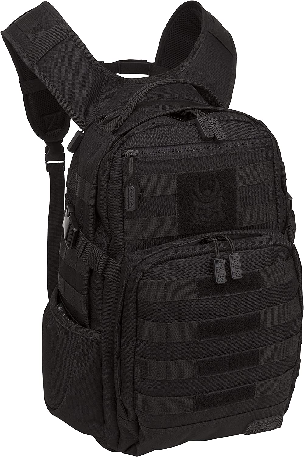 Samurai Tactical Wakizashi Tactical Backpack (Black), One Size, (ZPB001EC-008)