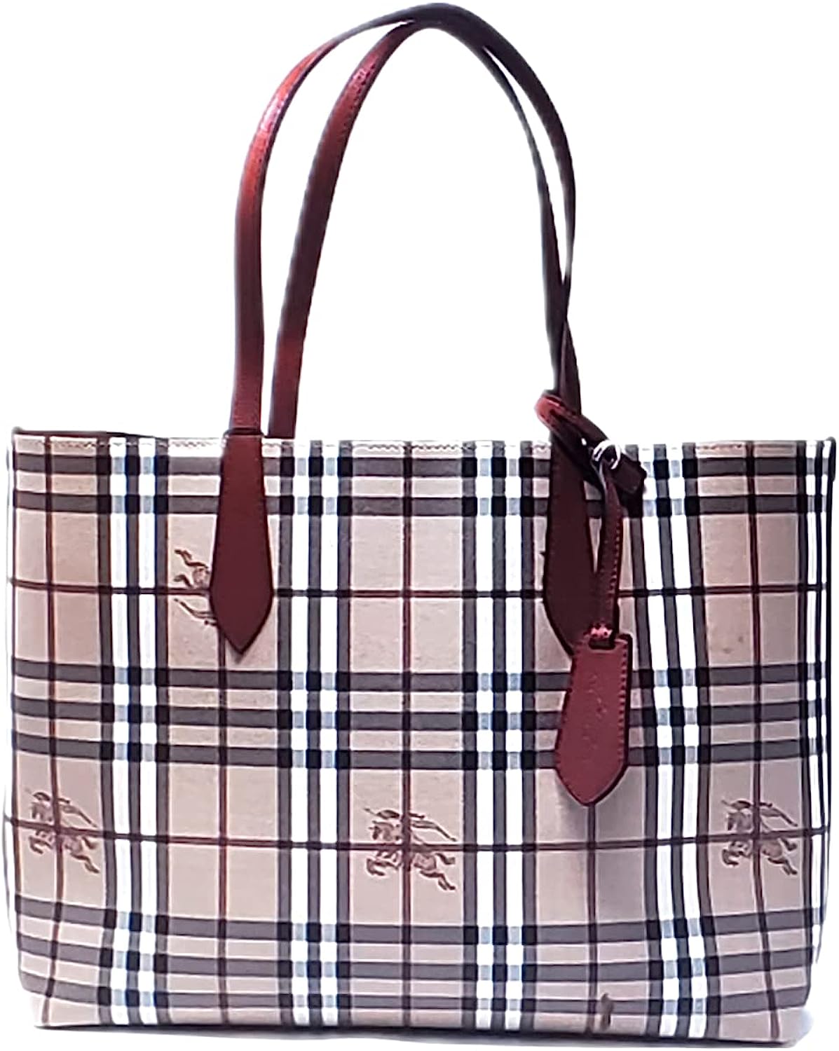 BURBERRY Medium Reversible Tote in Haymarket Check