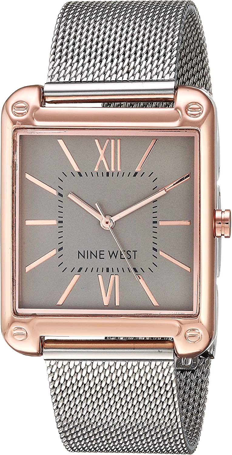Nine West Women's Mesh Bracelet Watch