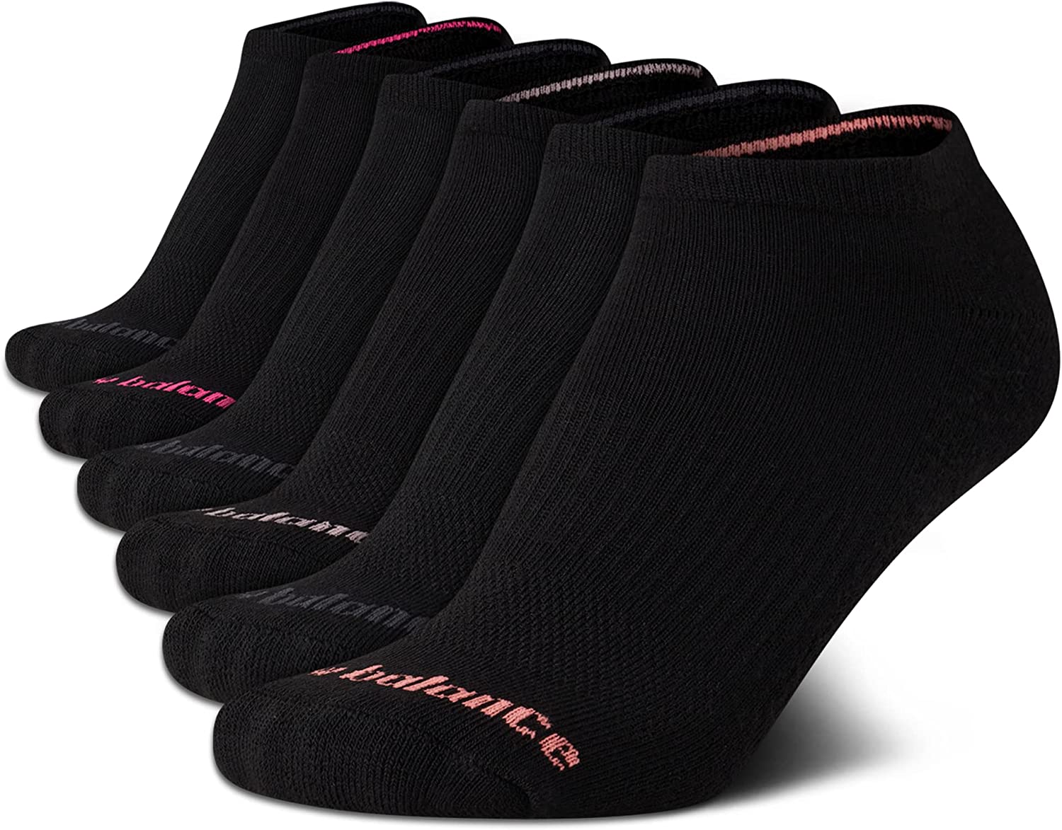 New Balance Women’s Athletic Socks – Cushion Low Cut Ankle Socks (6 Pack)