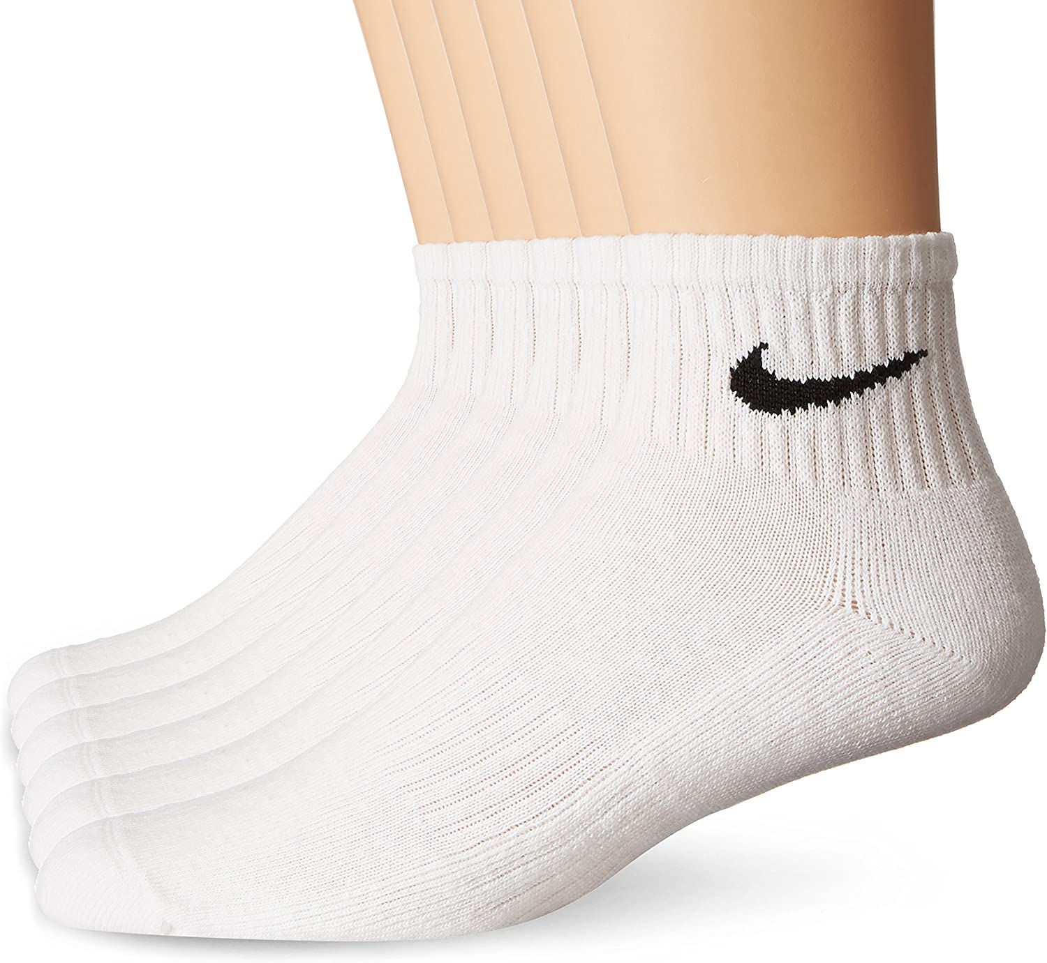 NIKE 耐克性能缓冲短袜带包(6 双)