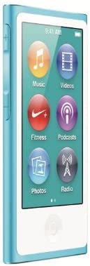 Apple iPod Nano 16GB Blue (7th Generation) (Renewed)