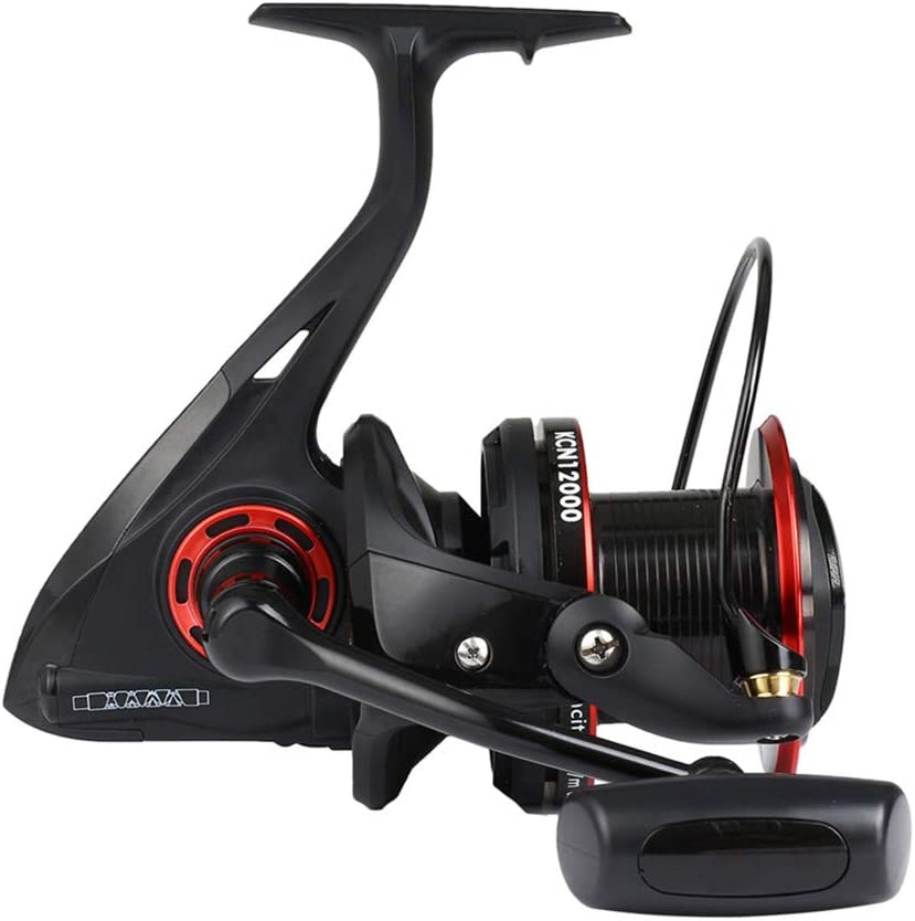 Diwa Spinning Fishing Reels 8000 10000 12000 Series Freshwater Saltwater Big-Game Fishing Surf Fishing 12+1 Stainless BB 70 LBS Max Drag Ultra Smooth Powerful Spool Durable Spinner Gear