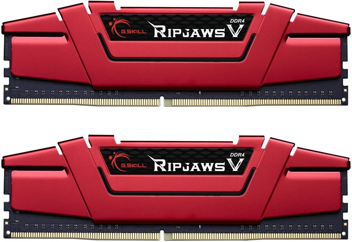 G.Skill Ripjaws V Series 16GB (2 x 8GB) 288-Pin SDRAM (PC4-25600) DDR4 3200 CL16-18-18-38 1.35V Dual Channel Desktop Memory F4-3200C16D-16GVRB