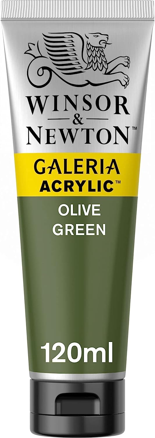 Winsor & Newton 120ml Galeria Acrylic Paint - Olive Green