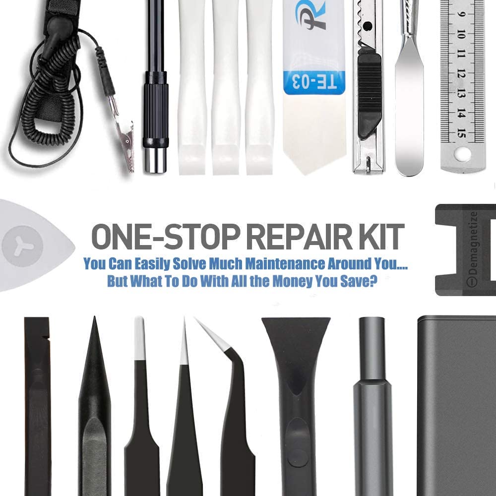 Electronics Screwdriver kit,Computer Repair Tool Kit,ps5 Ps4 tool kit,LOFIXO Small Screwdriver Set with case for nintendo switch iphone ipad,gaming pc build,laptop,mac,xbox,camera,console,eyeglasses