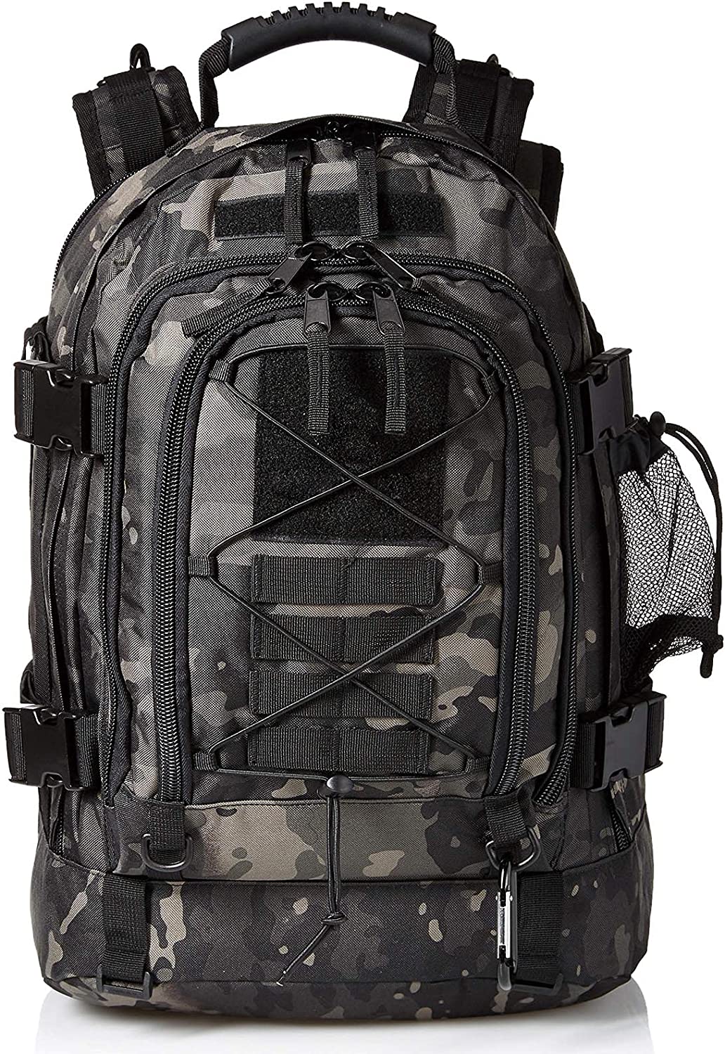 WolfWarriorX Men Backpacks Large Capacity Military Tactical Hiking Expandable 39L-60L Backpack