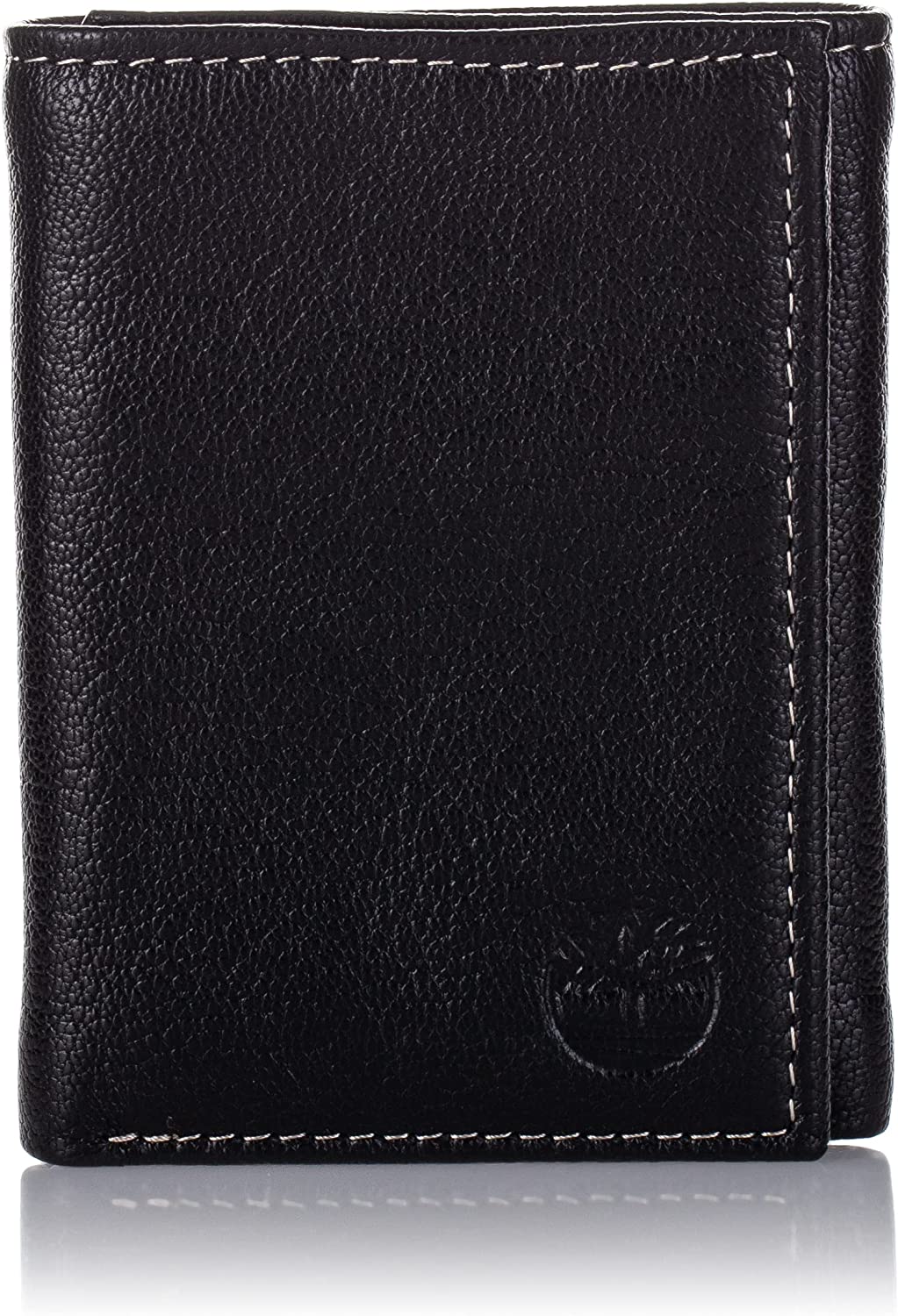 Timberland Men's Genuine Leather RFID Blocking Trifold Wallet