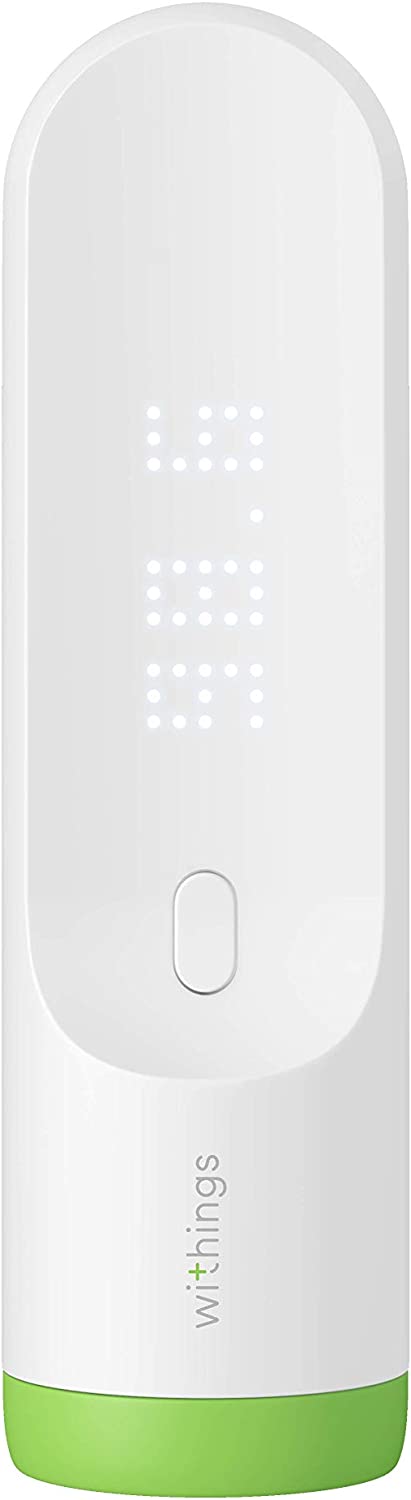 Withings Thermo – Contactless Smart,Digital Thermometer Forehead, No touch, Baby thermometer, Infant thermometer, Toddler & Adults, FSA-Eligible