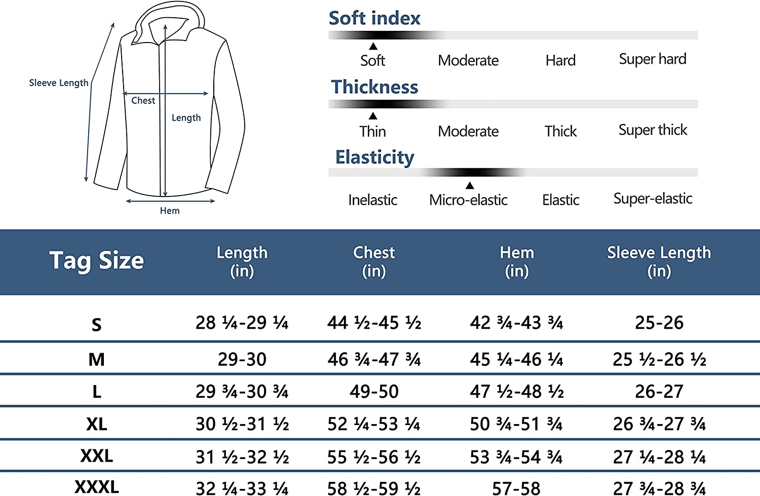 Little Donkey Andy Men's Waterproof Rain Jacket Windproof Light Jacket Outdoor Rain Shell with Hood for Hiking Travel Golf