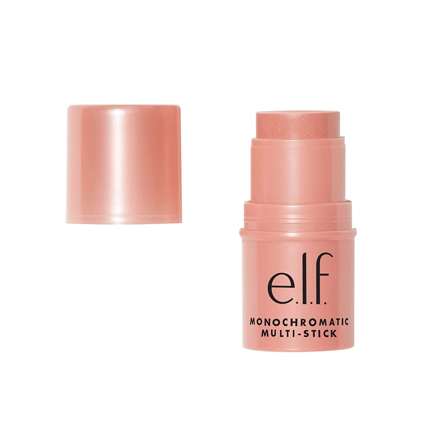 e.l.f., Monochromatic Multi Stick, Creamy, Lightweight, Versatile, Luxurious, Adds Shimmer, Easy To Use On The Go, Blends Effortlessly, Sparkling Rose, 0.155 Oz