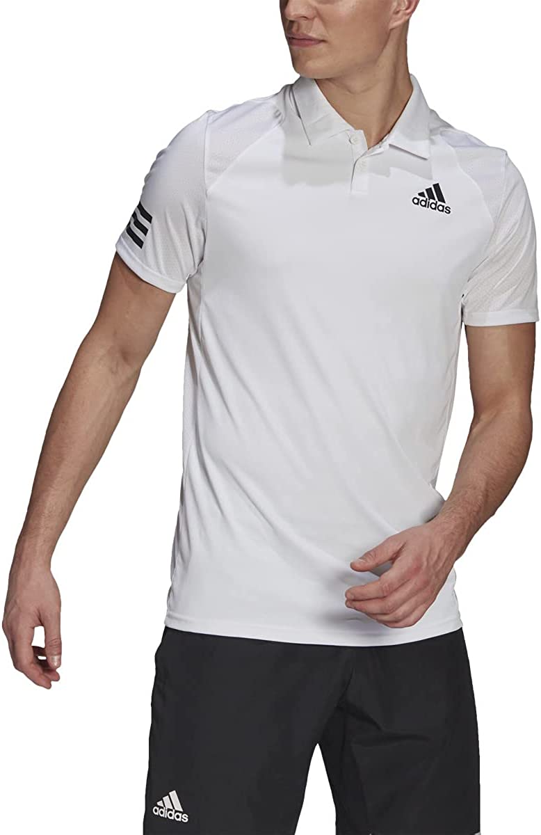 adidas Men's Tennis Club 3-Stripes Polo Shirt