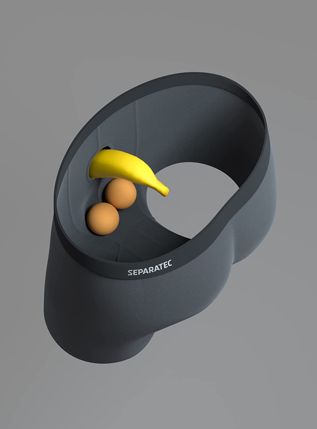 Separatec Men's 3 Pack Micro Modal Separate Pouches Comfort Fit Boxer Briefs