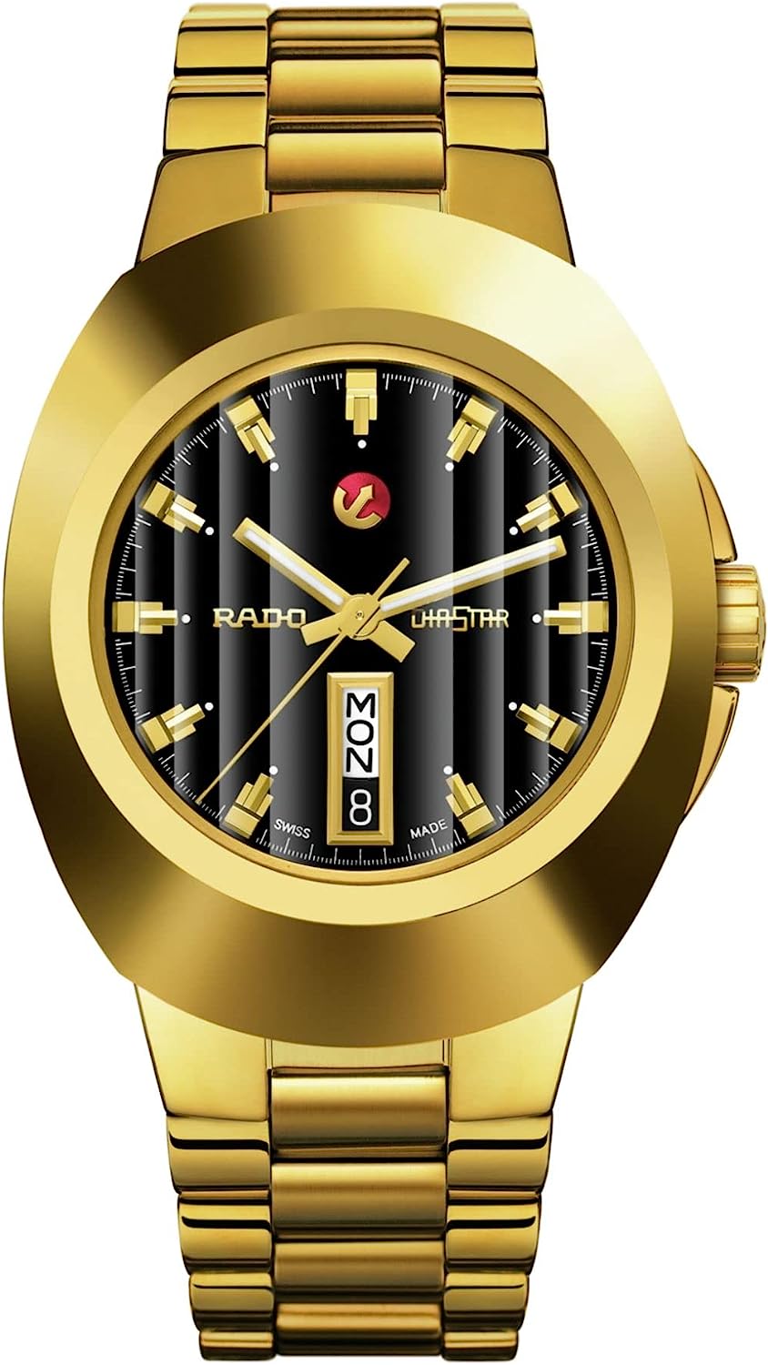 Rado Men's DiaStar Original Swiss Automatic Watch, Gold