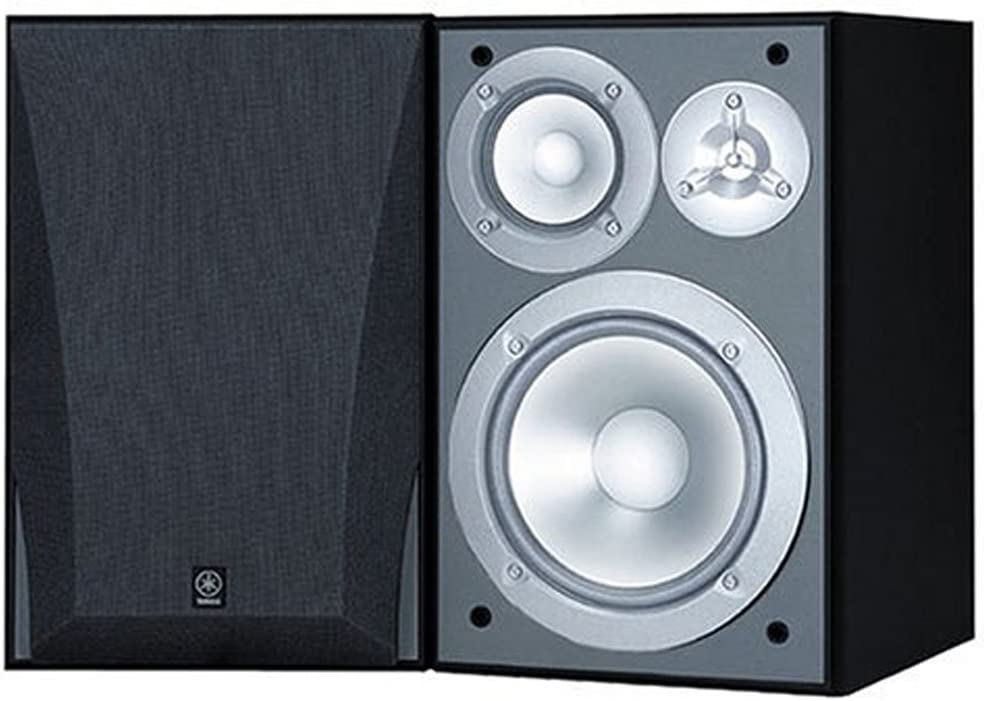 Yamaha NS-6490 3-Way Bookshelf Speakers Finish (Pair) Black
