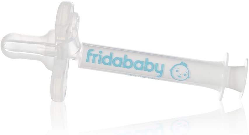Medi Frida the Accu-Dose Pacifier Baby Medicine Dispenser by FridaBaby, 1 Count (Pack of 1)