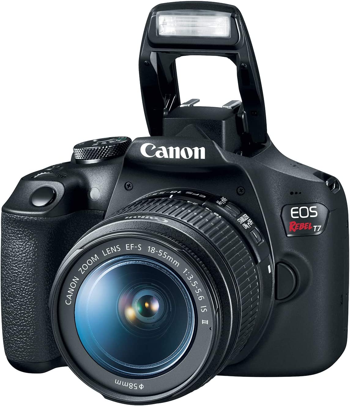 Canon EOS Rebel T7 DSLR Camera with 18-55mm Lens | Built-in Wi-Fi | 24.1 MP CMOS Sensor | DIGIC 4+ Image Processor and Full HD Videos